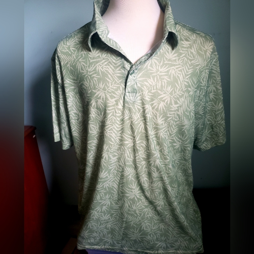 Haggar Tropical short active polo Size XL